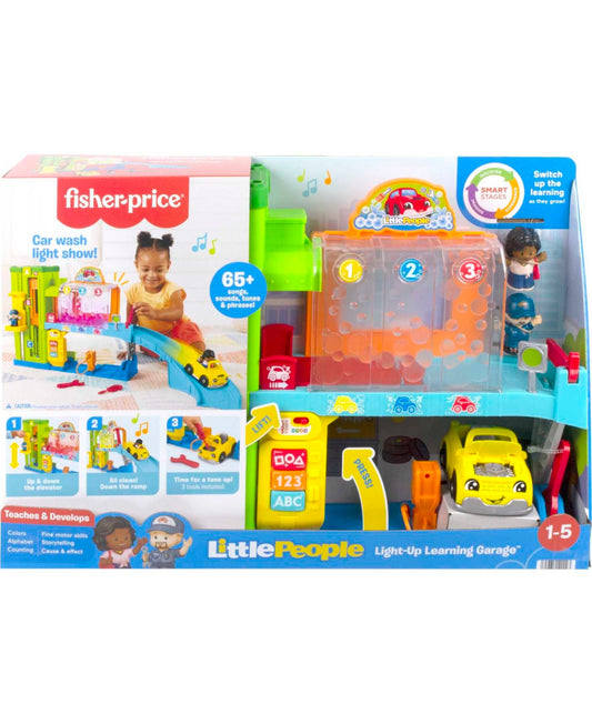 Fisher-Price Little People Learning Garage Playset with Light