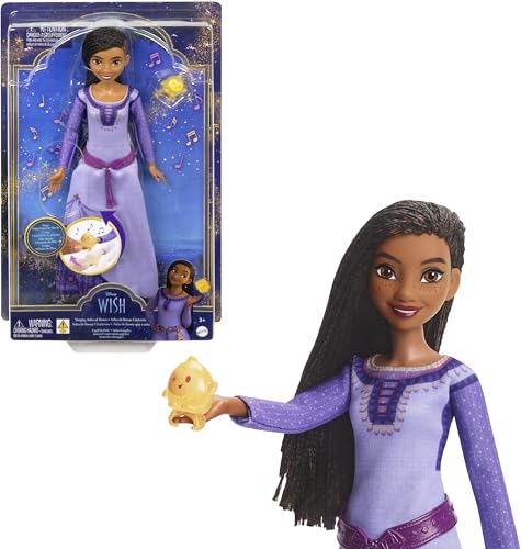 Disney Toys Wish Singing Asha Doll & Star, Pack of 1