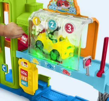 Fisher-Price Little People Learning Garage Playset with Light