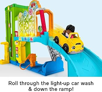 Fisher-Price Little People Learning Garage Playset with Light
