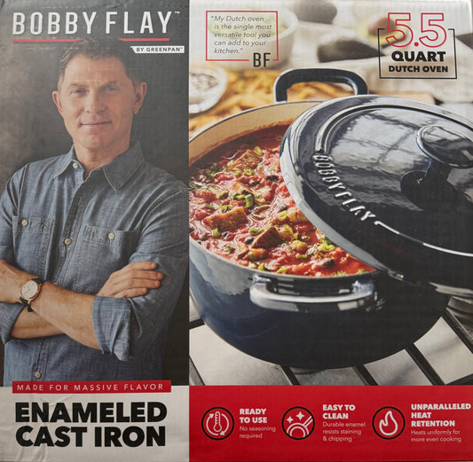 Bobby Flay 5.5 Quart Dutch Oven